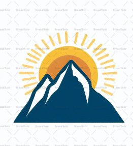 Berg und Sonne